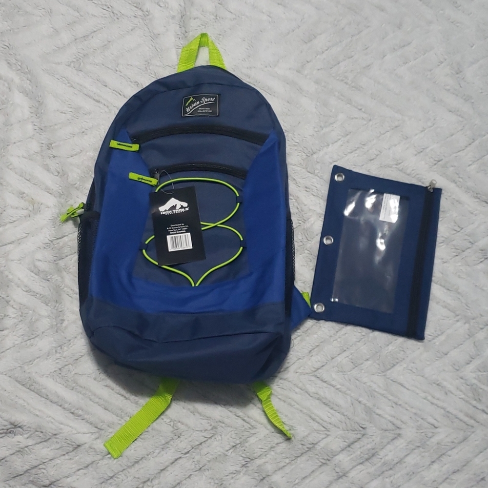 2 High Trails urban sport bookbag backpack NWT Lot